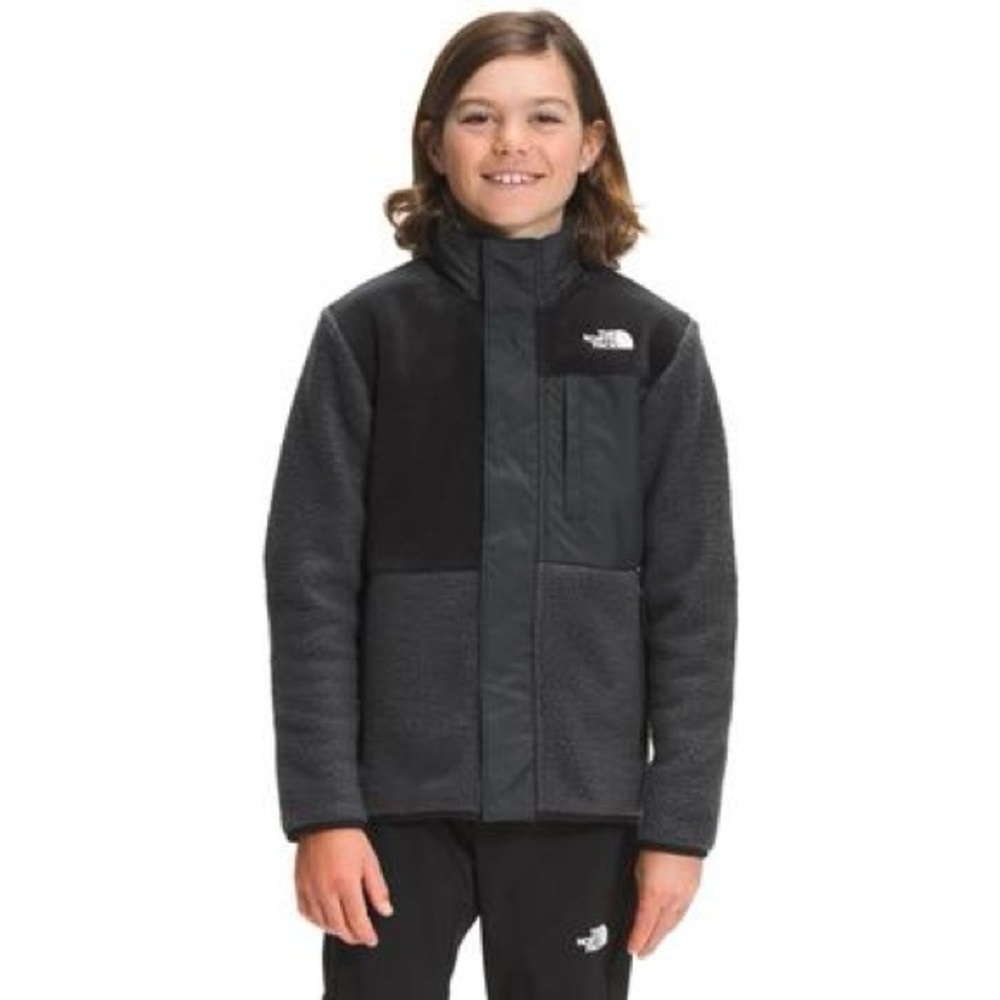 THE NORTH FACE FORREST MIXED MEDIA FULL-ZIP JACKET BOYS Large 14/16